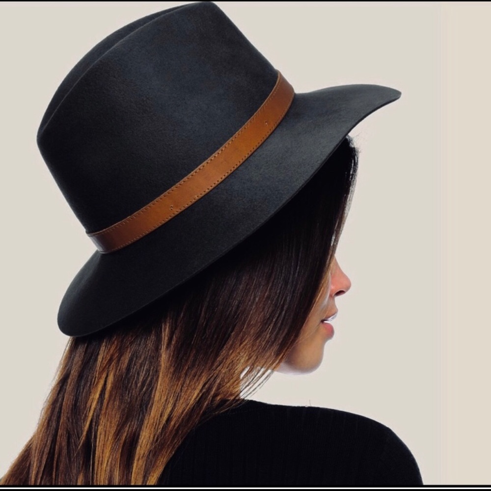 NWT FRYE 100% Wool Felt Panama Hat - Admiral Blue